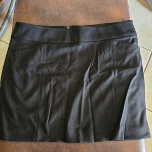 White House Black Market Black Mini Skirt - Sleek Panel A-Line